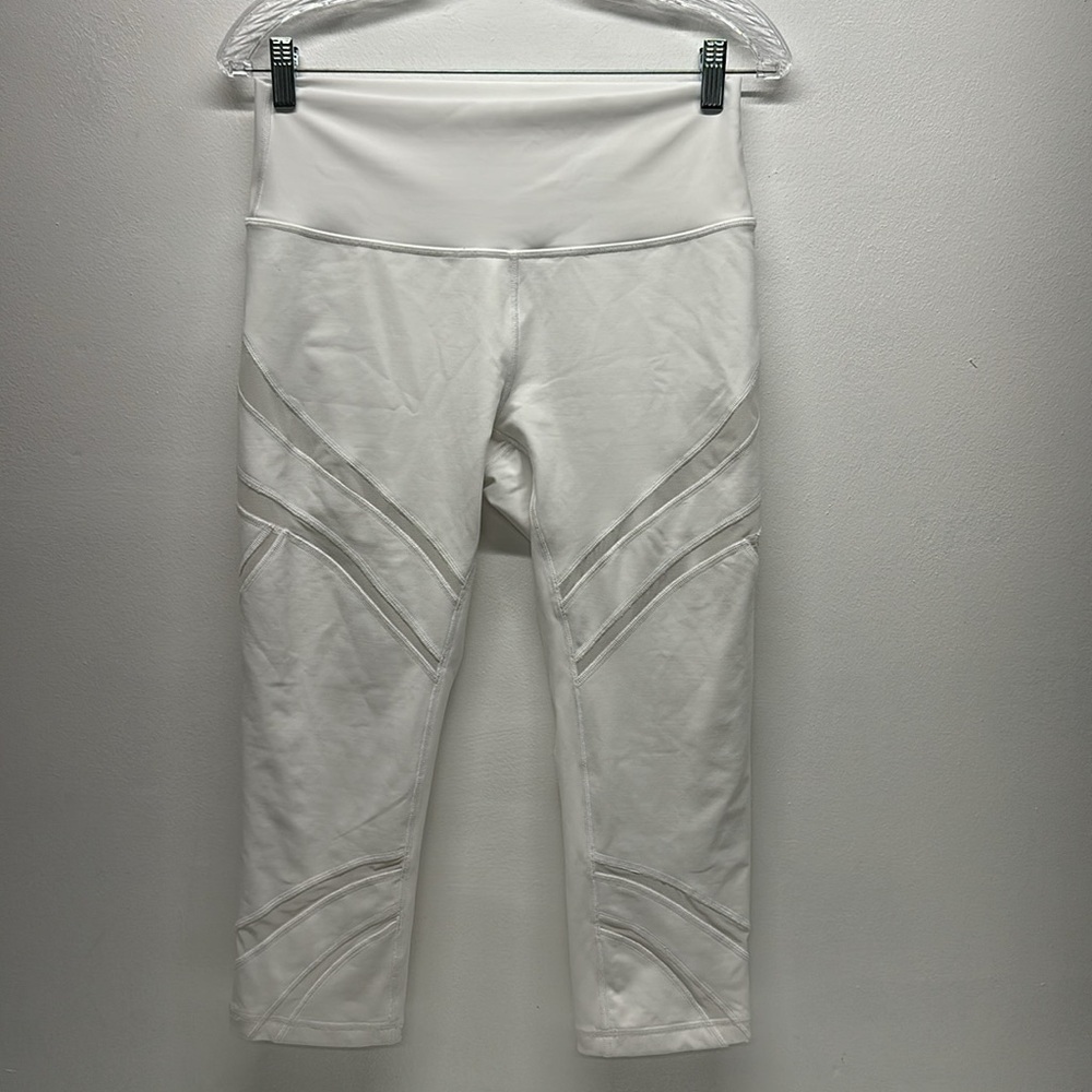lululemon athletica White High-Rise Cropped Leggings
